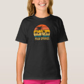 Zonnebakken en palmbomen met T-Shirt (Voorkant)