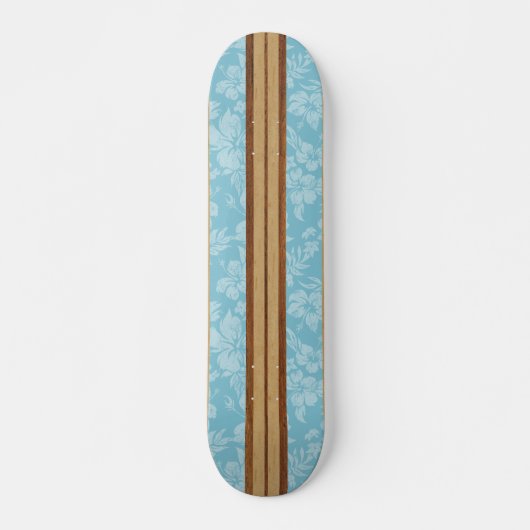 Zonnebakken  Surf voor houtskateboard Skateboard (Voorkant)
