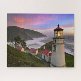 Zonnebakken van de vuurtoren van het Heceta-hoofd  Legpuzzel