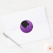 zonneballonvaren ronde sticker (Envelop)