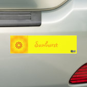 Zonnebarstende Bumperstickers (Op auto)