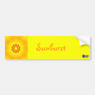 Zonnebarstende Bumperstickers