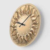 Zonnebarstwandklok Grote Klok (Hoek)