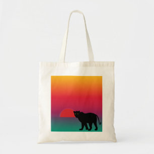 Zonnebladige luipaard in Afrika Tote Bag