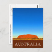 zonneblauw briefkaart (Voorkant / Achterkant)