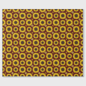 Zonnebloem 03.b DRed BG Cadeaupapier (Vlak)