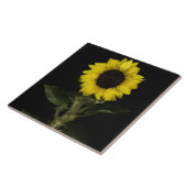 Zonnebloem 11 tegeltje (Zijkant)