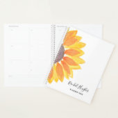 Zonnebloem 2023, speciaal ontworpen planner (Display)