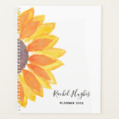 Zonnebloem 2023, speciaal ontworpen planner (Voorkant)