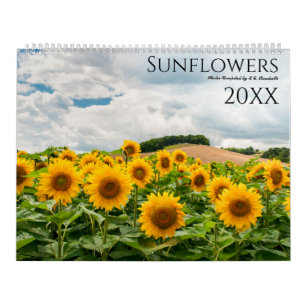 Zonnebloem 2027 Foto Bloemen Muurkalender Kalender