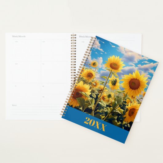 Zonnebloem 20XX Kalender & Planner (Display)
