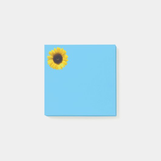 Zonnebloem 3x3 Opmerkingen Post-it® Notes (Voorkant)