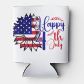 Zonnebloem 4 juli blikjeskoeler (Voorkant)