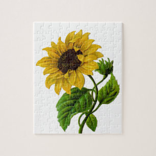 zonnebloem Aangepast cadeobject Legpuzzel