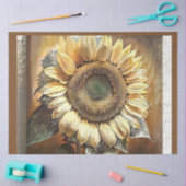 Zonnebloem Afbeelding Modern Art Collectie Tissuepapier (Craft)