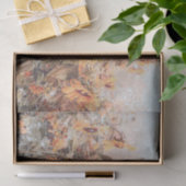 Zonnebloem Antiek herfsttextiel Tissuepapier (Geschenk)