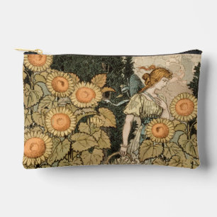 Zonnebloem Art Nouveau Tuin Grasset Vrouw Etui