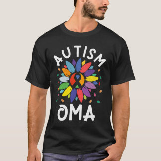 Zonnebloem Autisme Bewustzijnsdag Matching Familie T-shirt