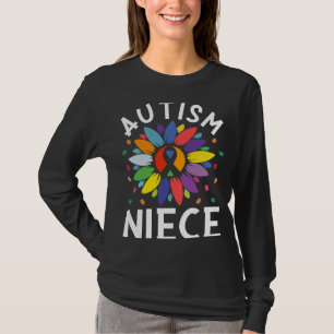 Zonnebloem Autisme Dag Aanpassing Familie Aut T-shirt