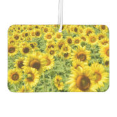 Zonnebloem auto verser luchtverfrisser (Achterkant)