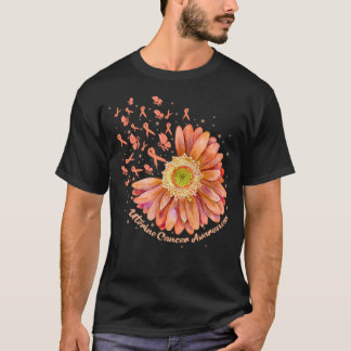 Zonnebloem baarmoederhalskanker t-shirt