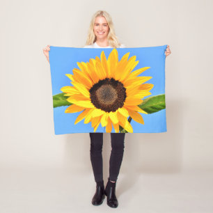 Zonnebloem Baby Vleekbank Fleece Deken