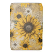 Zonnebloem Badmat (Voorkant Verticaal)