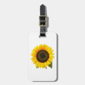 Zonnebloem Bagagelabel (Voorkant verticaal)