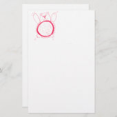 Zonnebloem Beer Briefpapier (Voorkant / Achterkant)