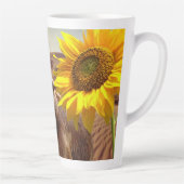 Zonnebloem Beer Floral Latte Mok (Rechts)