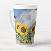 Zonnebloem Beer latte Mok (Linkerhoek)