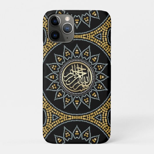 Zonnebloem Bismillah Arabisch Calligrafie Case-Mate iPhone Case (Achterkant)