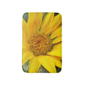 Zonnebloem Bloem Sluiten Bathmat Rug Badmat (Voorkant Verticaal)