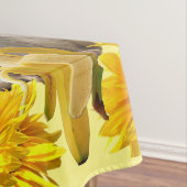 Zonnebloem Bloemen Aap Tafelkleed (Voorbeeld)