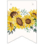 zonnebloem, bloemen, BUNNING BANNER (Eerste vlag)