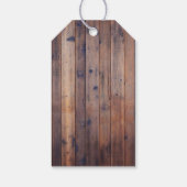 Zonnebloem Bloemen Mason Jar Rustieke bruiloft gun Cadeaulabel (Achterkant)