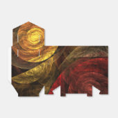 Zonnebloem Bloemen Modern Abstract Kunstpatroon Bedankdoosjes (Uitgevouwen)