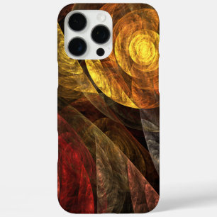 Zonnebloem Bloemen Modern Abstract Kunstpatroon iPhone 16 Pro Max Hoesje