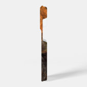 Zonnebloem Bloemen Modern Abstract Kunstpatroon iPhone Hoesje (Linkerkant)