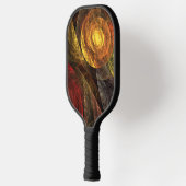 Zonnebloem Bloemen Modern Abstract Kunstpatroon Pickleball Paddle (Links)