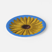 Zonnebloem Bloemen Picknick Tuin Feest Bloemstuk Papieren Bordje (Gekanteld)