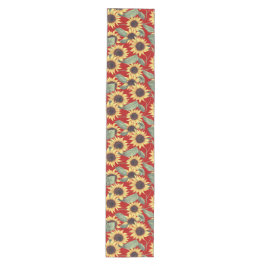 Zonnebloem, bloemen, zomer, medium tafelloper