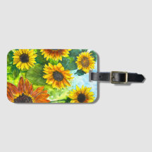 Zonnebloem Bloemendesign Bagagetail met Gouden Uur
