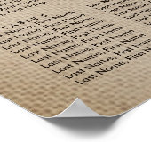 Zonnebloem Bortende Zitplaats Poster (Hoek)