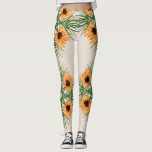 Zonnebloem Botanische Yoga Broek Leggings
