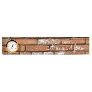 Zonnebloem Brick Construction Desk Naambordje