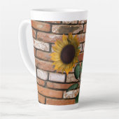 Zonnebloem Brick Latte Mok (Linkerhoek)