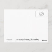 Zonnebloem Briefkaart (Achterkant)