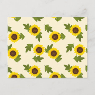 Zonnebloem Briefkaart