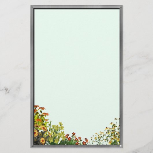 Zonnebloem Briefpapier (Voorkant)